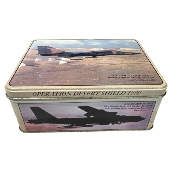Other - Operation Desert Shield 1990 Collectible Tin Limited Edition of Four